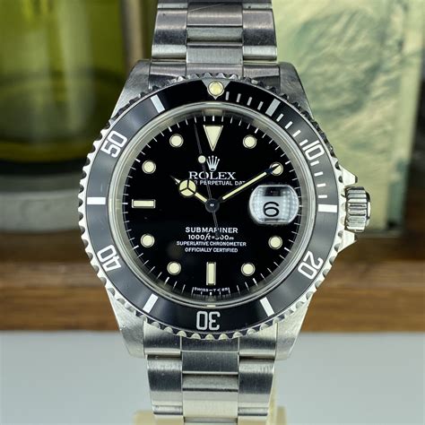 1997 rolex submariner 16610